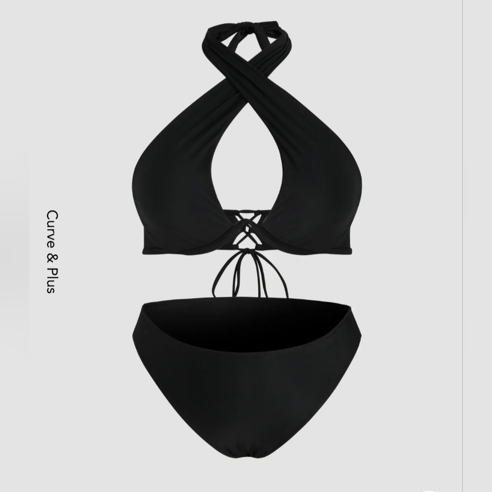 Cider Cut-Out Underwire Bikini TOP ONLY
